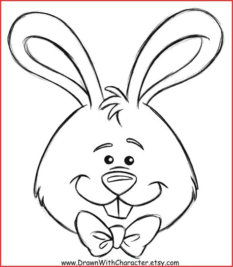 bunny clipart easy bunny easy transparent