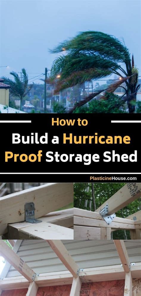 build  hurricane proof storage shed