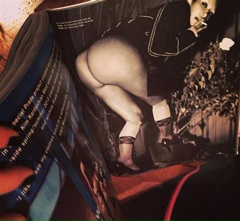kim kardashian bare ass for love magazine of the day
