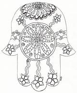 Hamsa Coloring Hand Choose Board Ii Pages sketch template