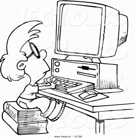 coloring computer computer drawing kids computer coloring pages