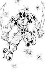 Deadpool Kolorowanki Epees Deux Venom Druku Gratuit Pobrania Punching Colorier Malvorlagen Tinkerbell Leerlo Wydruku Printmania Searches Fois Imprimé sketch template