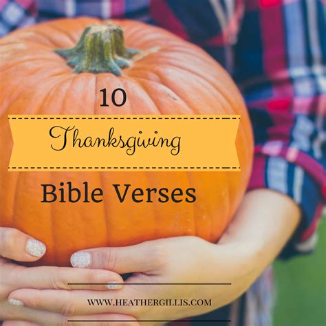 thanksgiving bible verses heather gillis