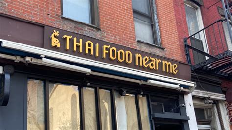 nyc restaurant named thai food    viral