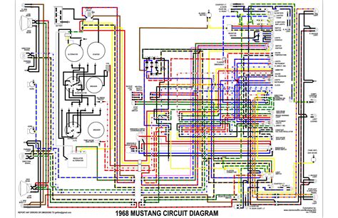 ford mustang wiring diagram wiring draw  schematic
