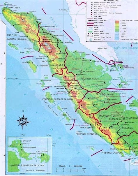 peta provinsi sumatera selatan