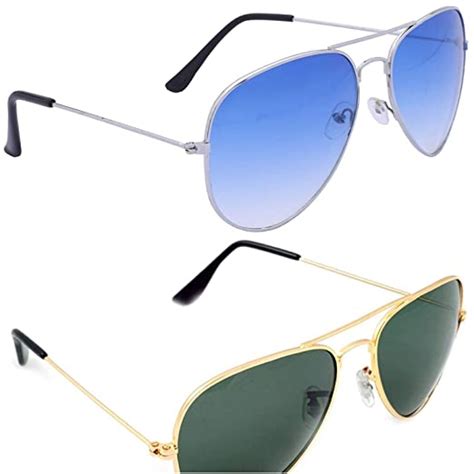 buy online mantra aviator men s and women s sunglasses combo blue