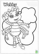 Coloring Tots Pages Tv Fifi Colouring Dinokids Flowertots Print Close Popular sketch template