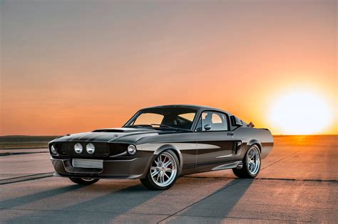 classic restorations carbon clad shelby gtcr starts   carscoops