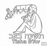 Coloring Tisha Pages Faith Av Sukkot Jewish Lulav Etrog Printable Bav Getcolorings Kids Color Sukkah Holidays Colorings Getdrawings Beav Crafts sketch template