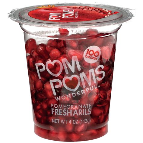 pom wonderful fresh pomegranates arils ready  eat shop fruit