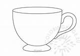 Teacup Mothers Coloringpage sketch template