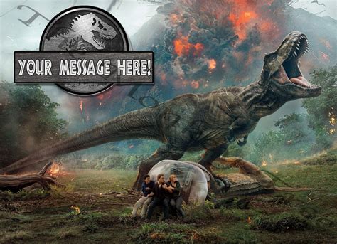 jurassic world fallen kingdom dinosaur edible cake image topper the