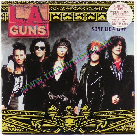 Totally Vinyl Records L A Guns Some Lie 4 Love Rip