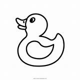 Duck Pato Rubber Borracha Papera Goma Colorare Clipart Disegni Figura Ultracoloringpages Gomma Outline sketch template