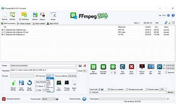 FFmpeg Batch A/V Converter screenshot #0