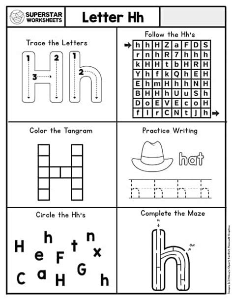 letter  worksheets superstar worksheets