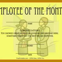 funny employee   month