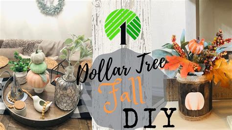 dollar tree fall home decor diys budget friendly diys