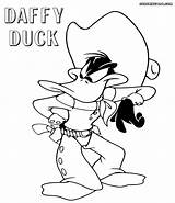 Duck Daffy Coloring Pages Print Colorings Coloringway sketch template