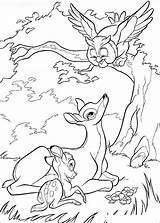Bambi Colorare Pianetabambini sketch template