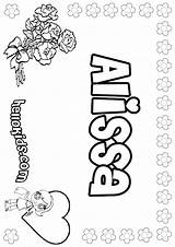 Coloring Pages Name Create Names Girls Getcolorings Color sketch template