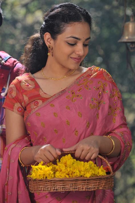 Picture 519114 Actress Nithya Menon Saree Pics In