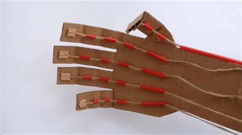 robotic arm   cardboard youtube