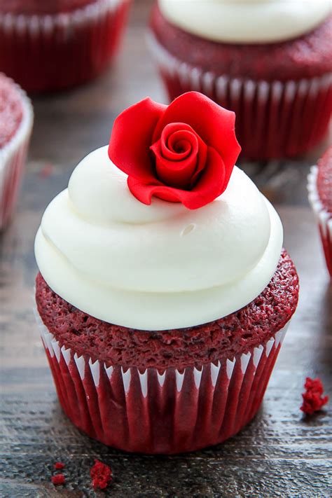 one bowl red velvet cupcakes baker by nature