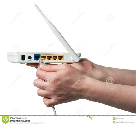 connect  cable connector  modem isolated  white stock photo image  plug connect