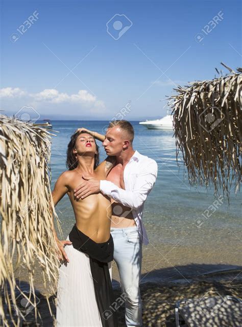 Nake And Having Sex On Beach