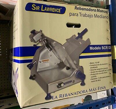 sir lawrence hp commercial deli meat slicer perfet condition knife sharpener ebay