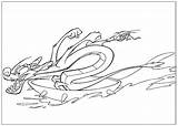 Mushu Mulan Coloring Cricket Running Pages Dragon Cartoons Drawing Printable Categories sketch template