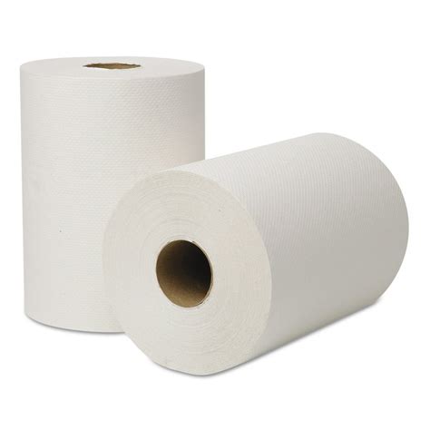 wausau paper ecosoft universal white roll towels  rolls walmartcom walmartcom