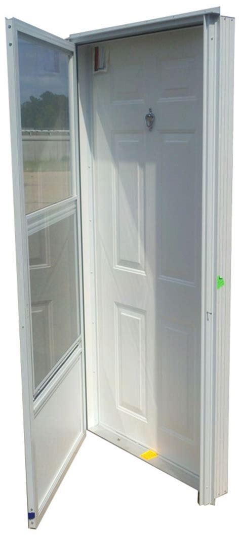 steel solid door  peephole lh  mobile home manufactured housing