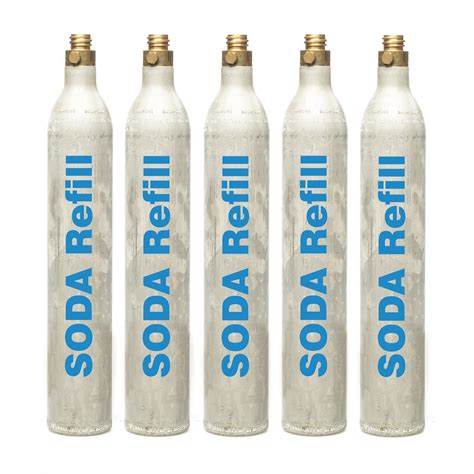 refill  cylinders sodastream aarke sprudelux