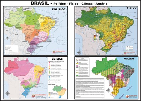 brasil 4 em 1 bia mapas editora