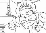 Coloring Pages Simpsons sketch template