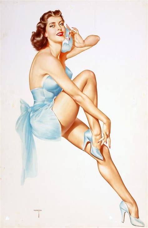 Alberto Vargas 1952 Pin Up Girls Filles Vargas Pinup Art Et