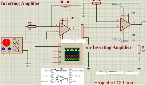 inverting amplifier   inverting amplifier projectiot  making espraspberry piiot