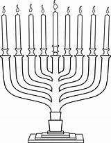 Hanukkah Chanukka Jewish Hanukkiah Farbton Judentum Lampe Sketchite Elemente Menora sketch template