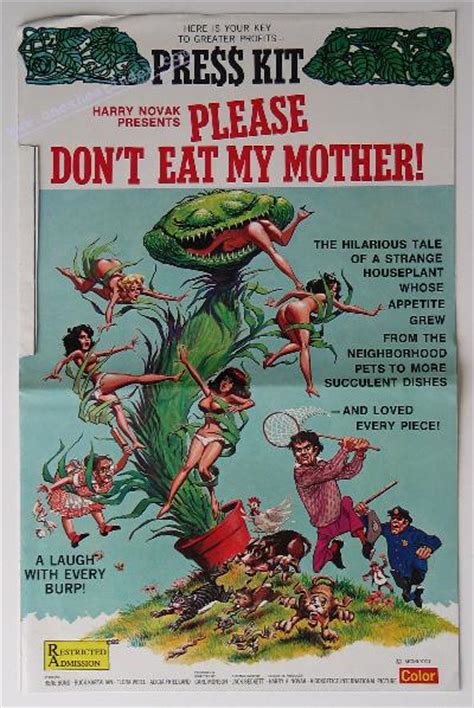 please don t eat my mother pressbook press kit movie