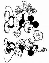 Mickey Mouse Coloring Minnie Pages Disney Printable Classic Valentines Drawings Google Valentine Clip Micky Clipart Color Mini Library Br Tattoos sketch template