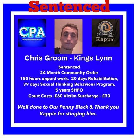 Chris Groom Kings Lynn Uk Database Sex Offenders Register