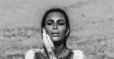 kim kardashian naked photoshoot 2015 desert shoot glamour uk