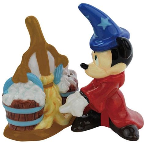 fantasia mickey mouse salt and pepper shakers stuffed