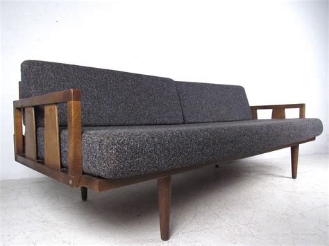 unique mid century modern daybed sofa  stdibs