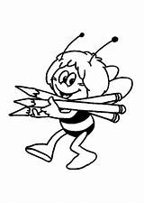 Kleurplaten Abeille Bijen Coloriage Bienen Ausmalbilder Dessin Kleurplaat Animaatjes Imprimer Colorier Hugolescargot Malvorlagen1001 sketch template