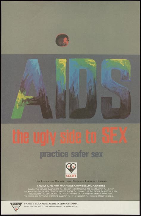 Aids The Ugly Side To Sex Aids Education Posters