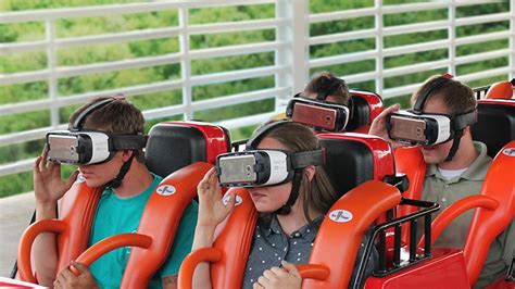 Six Flags Latest Coaster Vr Experience Gets A Little Gaming Pcmag